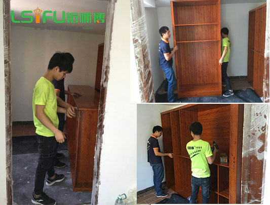 鋁師傅全鋁衣柜定制設(shè)計效果圖（鋁師傅上門安裝現(xiàn)場