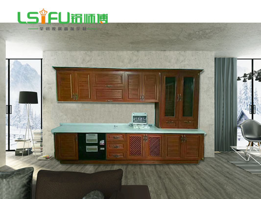 鋁師傅整體全鋁櫥柜定制圖片