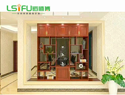 鋁師傅全鋁家居屏風(fēng)柜裝修效果圖