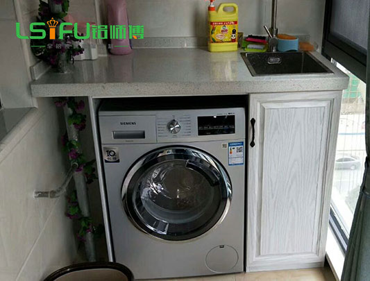 落地式全鋁洗衣機(jī)浴室柜定制設(shè)計(jì)效果圖