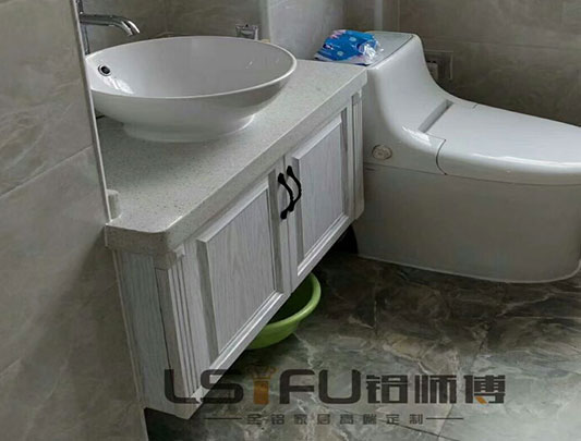 鋁師傅全鋁家居落地式全鋁浴室柜圖片 鋁師傅全鋁家居落地式全鋁浴室柜圖片