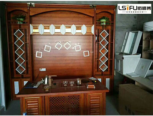 鋁師傅全鋁電視酒柜裝修效果圖 鋁師傅全鋁電視酒柜裝修效果圖