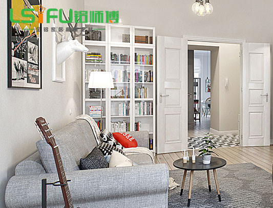 客廳全鋁屏風(fēng)書(shū)柜裝修效果圖 客廳全鋁屏風(fēng)書(shū)柜裝修效果圖