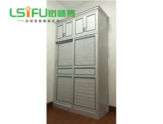 鋁師傅移門全鋁衣柜定做效果圖