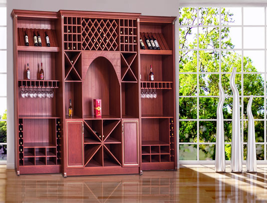 鋁師傅個性定制全鋁酒柜裝修效果圖