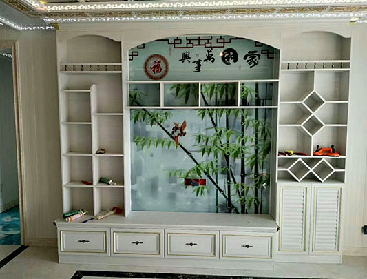 鋁師傅全鋁家居電視柜酒柜效果圖 鋁師傅全鋁家居電視柜酒柜效果圖