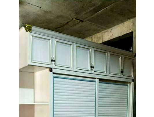 鋁師傅個(gè)性定制移門全鋁衣柜圖片