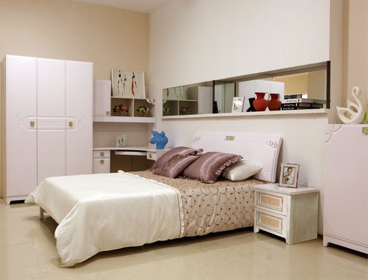 實(shí)用耐用全鋁床頭柜定制裝修效果圖