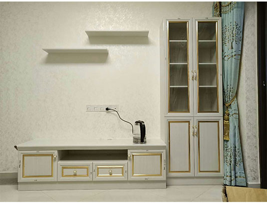 鋁師傅全鋁家居(碧桂園儲物置物電視柜)裝修效果圖