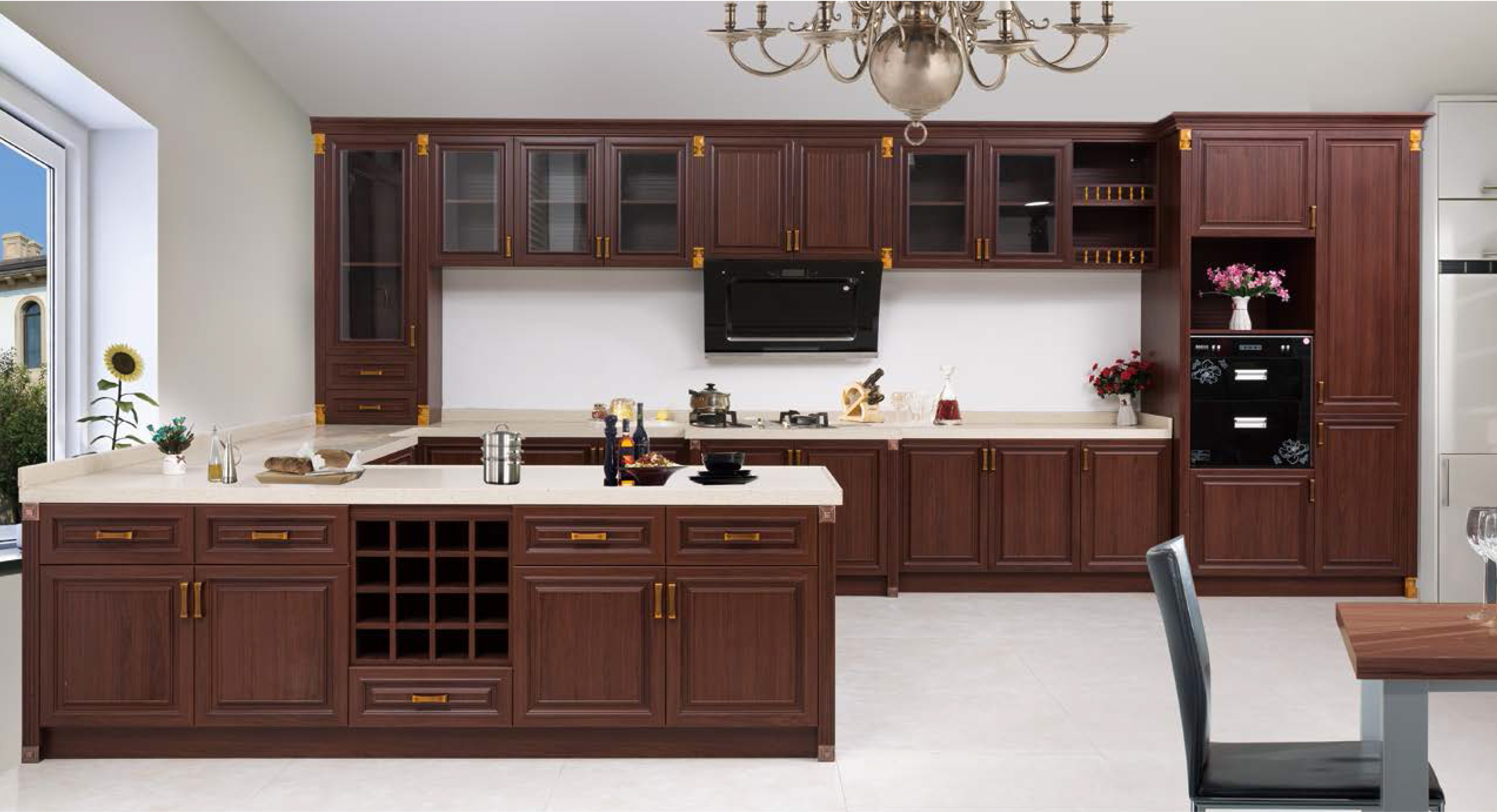 全鋁櫥柜設(shè)計案例合集,多種風(fēng)格多種配色！