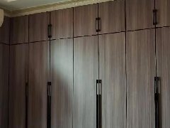 這套木紋色全鋁全屋定制家具，效果讓家人驚艷