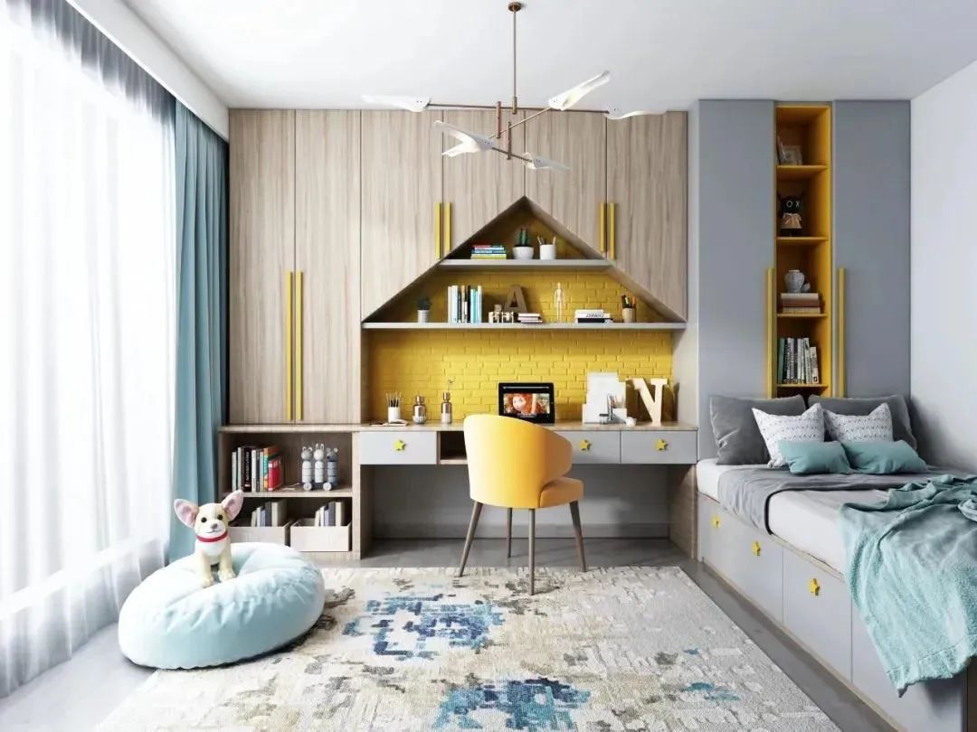 兒童房這樣設計，確實很任性！