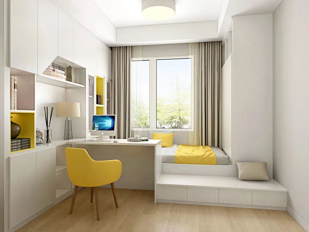 兒童房+書房全鋁家具組合設計，確實很實用！